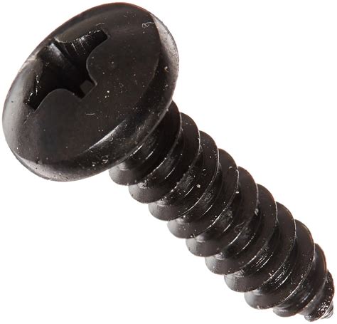 small black sheet metal screws